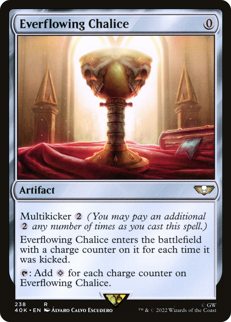 Everflowing Chalice (40K-238) [Warhammer 40,000 Commander] MTG Single Wizards of the Coast