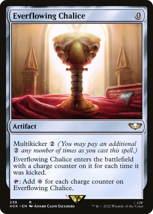 Everflowing Chalice (40K-238) [Warhammer 40,000 Commander] MTG Single Wizards of the Coast