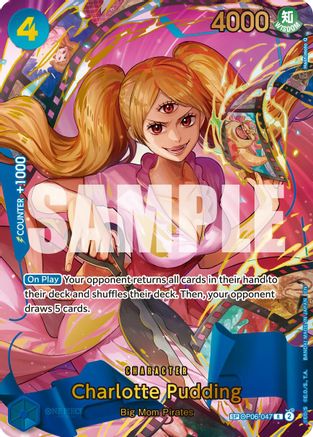 Charlotte Pudding (SP) (OP06-047) [Premium Booster -The Best- Vol. 2] Foil One Piece Single Bandai