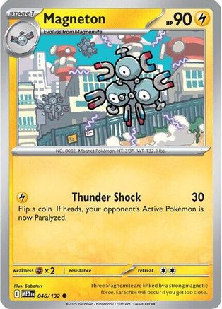 Magneton (46) [ME01 Mega Evolution] Pokemon Single Pokémon