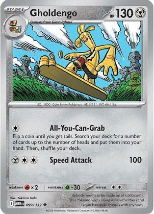 Gholdengo (99) [ME01 Mega Evolution] Pokemon Single Pokémon