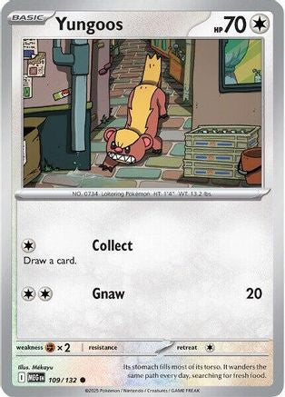 Yungoos (109) [ME01 Mega Evolution] Pokemon Single Pokémon