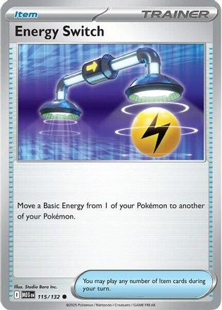 Energy Switch (115) [ME01 Mega Evolution] Pokemon Single Pokémon