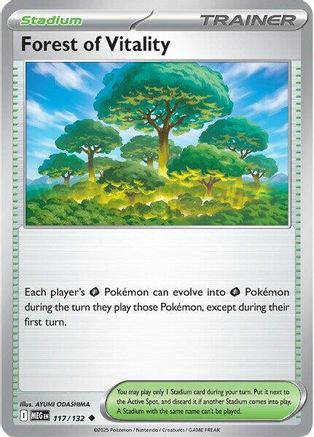 Forest of Vitality (117) [ME01 Mega Evolution] Pokemon Single Pokémon