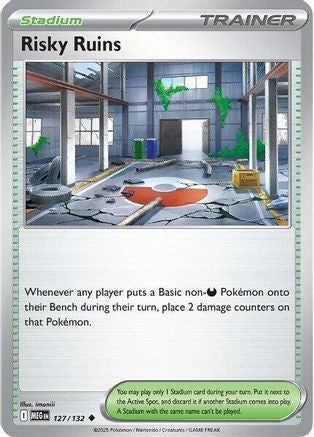 Risky Ruins (127) [ME01 Mega Evolution] Pokemon Single Pokémon