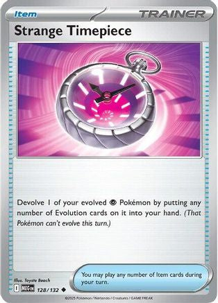 Strange Timepiece (128) Reverse Holofoil [ME01 Mega Evolution] Pokemon Single Pokémon