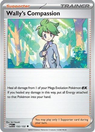 Wally's Compassion - 132/132 [ME01 Mega Evolution] Pokemon Single Pokémon