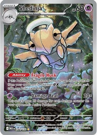 Shedinja - 144/132 Holofoil [ME01 Mega Evolution] Pokemon Single Pokémon