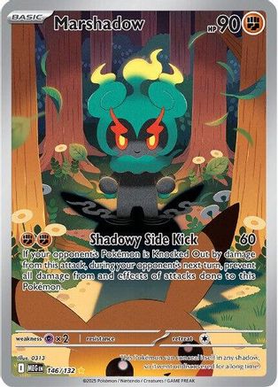 Marshadow - 146/132 Holofoil [ME01 Mega Evolution] Pokemon Single Pokémon