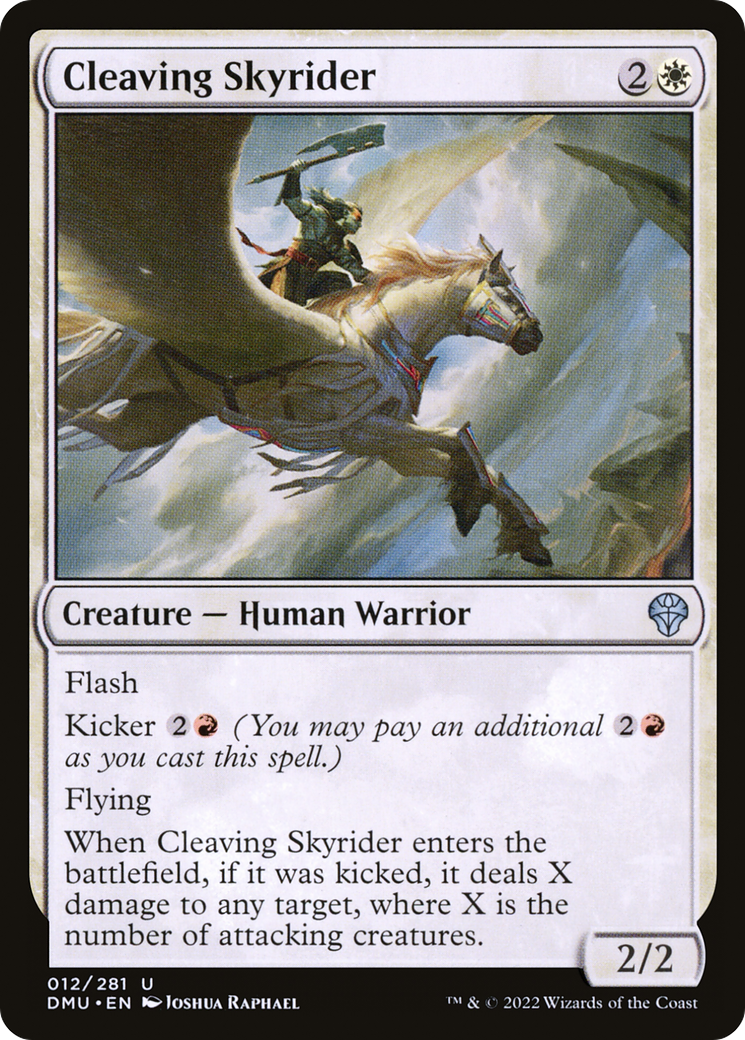 Cleaving Skyrider (DMU-012) [Dominaria United] MTG Single Wizards of the Coast