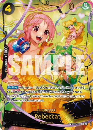 Rebecca (SP) (OP05-091) [Premium Booster -The Best- Vol. 2] Foil One Piece Single Bandai