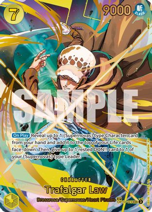 Trafalgar Law - OP10-119 (SP) (OP10-119) [Premium Booster -The Best- Vol. 2] Foil One Piece Single Bandai