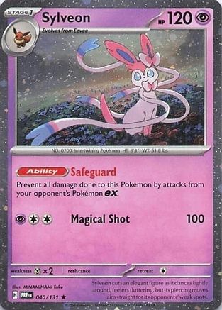 Sylveon - 040/131 (Cosmos Holo) Holofoil [Misc: Cards & Products] Pokemon Single Pokémon