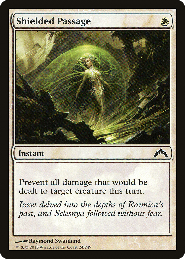 Shielded Passage (GTC-024) [Gatecrash] Foil MTG Single Wizards of the Coast