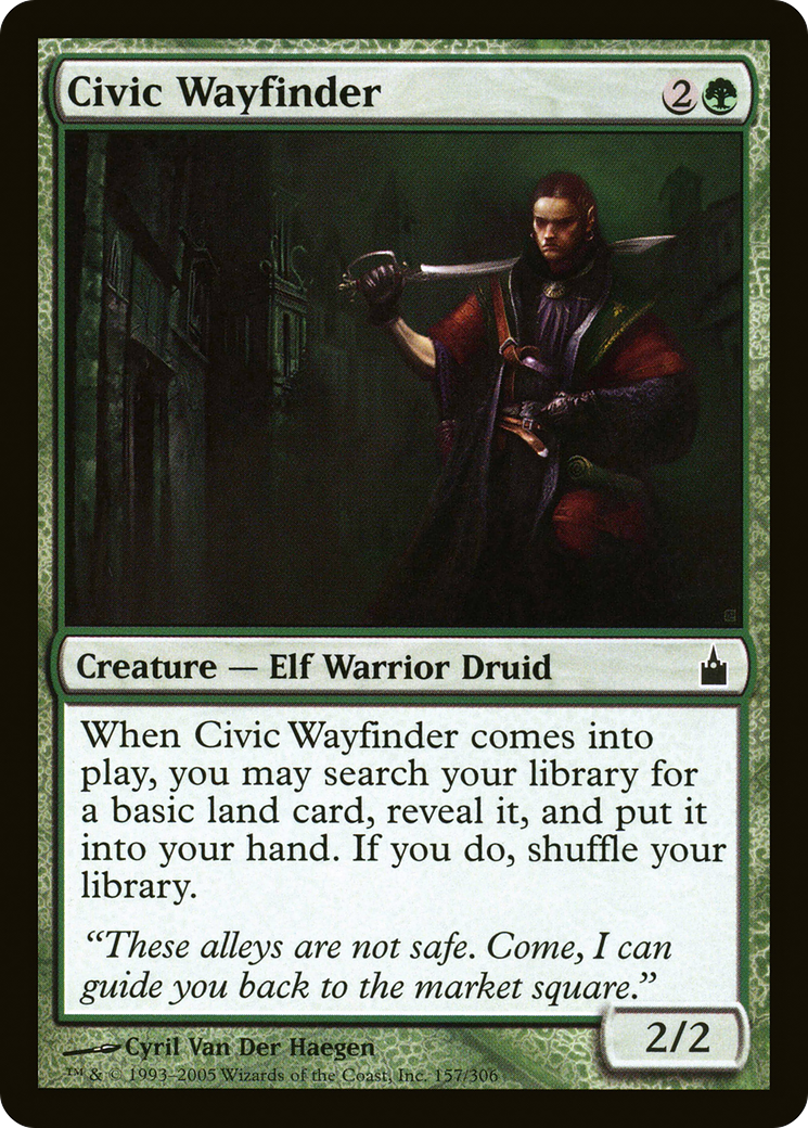 Civic Wayfinder (RAV-157) [Ravnica: City of Guilds] MTG Single Wizards of the Coast