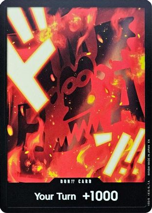 DON!! Card (Dragon) [Premium Booster -The Best- Vol. 2] Foil One Piece Single Bandai
