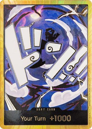 DON!! Card (GEAR5 Luffy) (Gold) [Premium Booster -The Best- Vol. 2] Foil One Piece Single Bandai