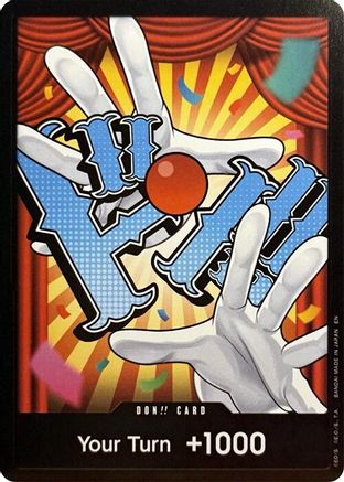 DON!! Card (Buggy) [Premium Booster -The Best- Vol. 2] One Piece Single Bandai