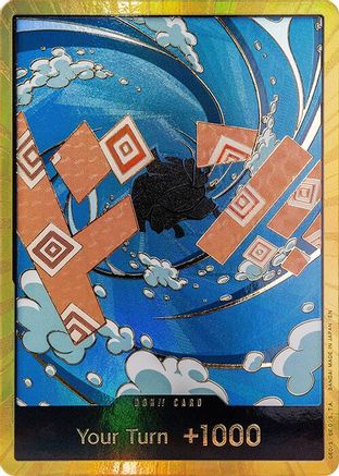 DON!! Card (Jinbe) (Gold) [Premium Booster -The Best- Vol. 2] Foil One Piece Single Bandai