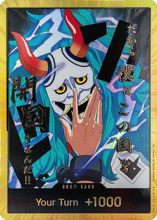 DON!! Card (Yamato) (Gold) [Premium Booster -The Best- Vol. 2] Foil One Piece Single Bandai