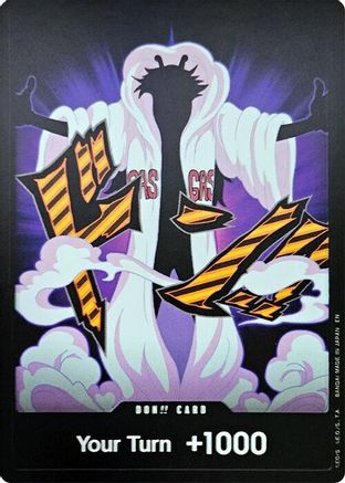DON!! Card (Caesar Clown) [Premium Booster -The Best- Vol. 2] Foil One Piece Single Bandai