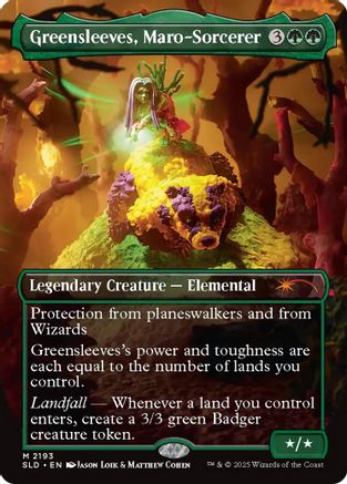 Greensleeves, Maro-Sorcerer (SLD-2193) [Secret Lair] Drop Series MTG Single Wizards of the Coast