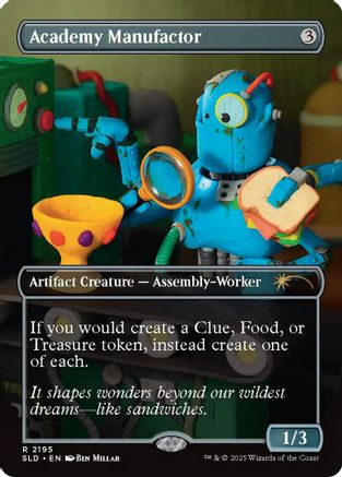Academy Manufactor (2195) (SLD-2195) [Secret Lair] Drop Series MTG Single Wizards of the Coast