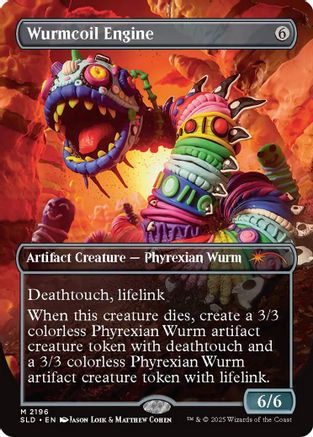 Wurmcoil Engine (2196) (SLD-2196) [Secret Lair] Drop Series MTG Single Wizards of the Coast