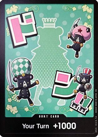 DON!! Card (Sugar) [Premium Booster -The Best- Vol. 2] Foil One Piece Single Bandai