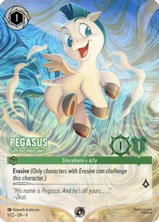 Pegasus - Gift for Hercules (1) [Disney Lorcana Promo Cards] Lorcana Single Disney
