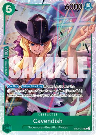 Cavendish - EB01-012 (Reprint) (EB01-012) [Premium Booster -The Best- Vol. 2] Foil One Piece Single Bandai