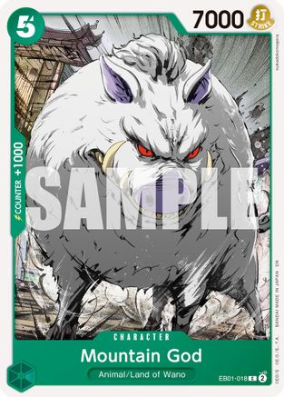 Mountain God (Reprint) (EB01-018) [Premium Booster -The Best- Vol. 2] One Piece Single Bandai