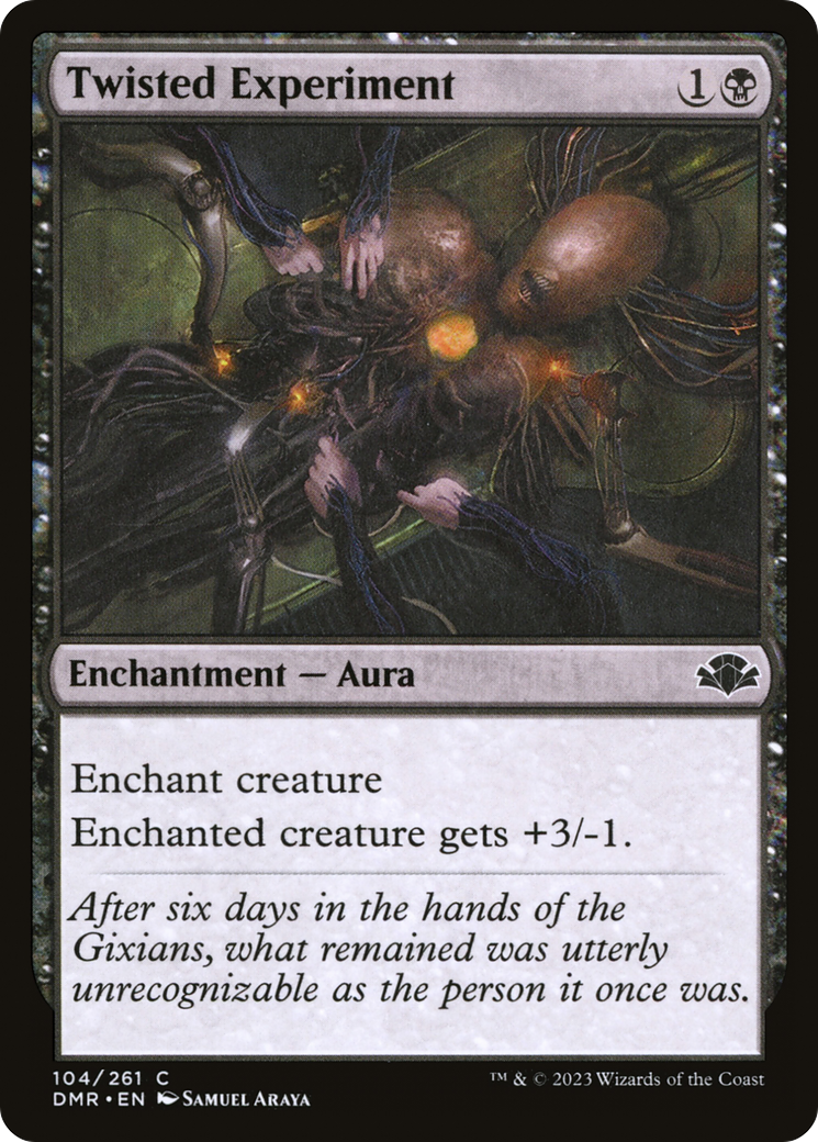 Twisted Experiment (DMR-104) [Dominaria Remastered] Foil MTG Single Wizards of the Coast