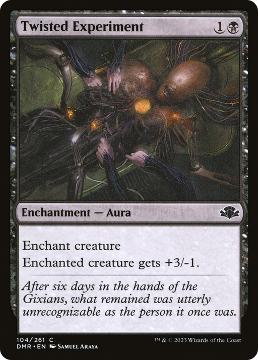 Twisted Experiment (DMR-104) [Dominaria Remastered] Foil MTG Single Wizards of the Coast