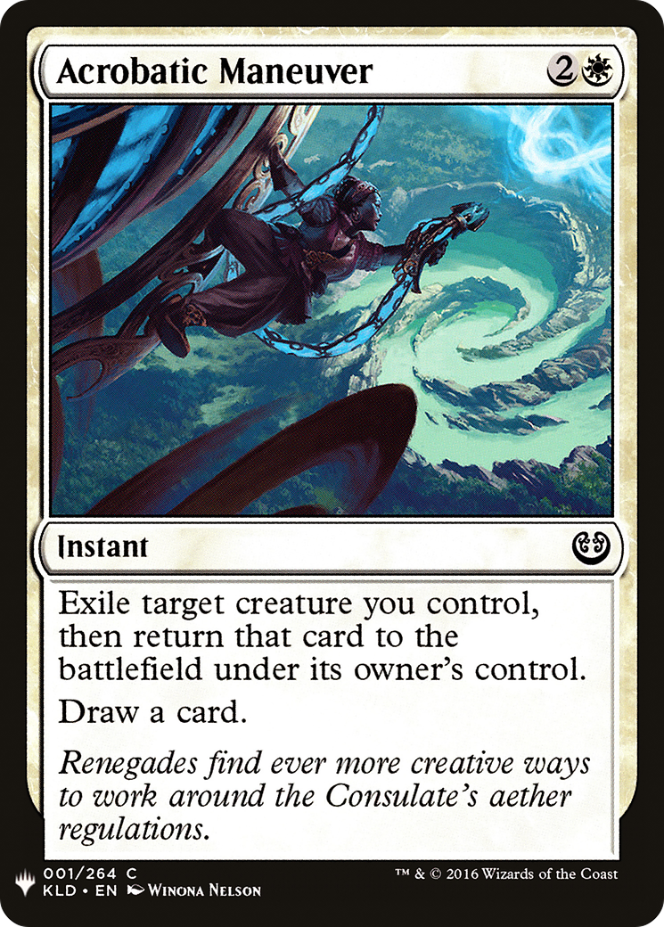 Acrobatic Maneuver (LIST-KLD-1) [Mystery Booster] The List MTG Single Wizards of the Coast