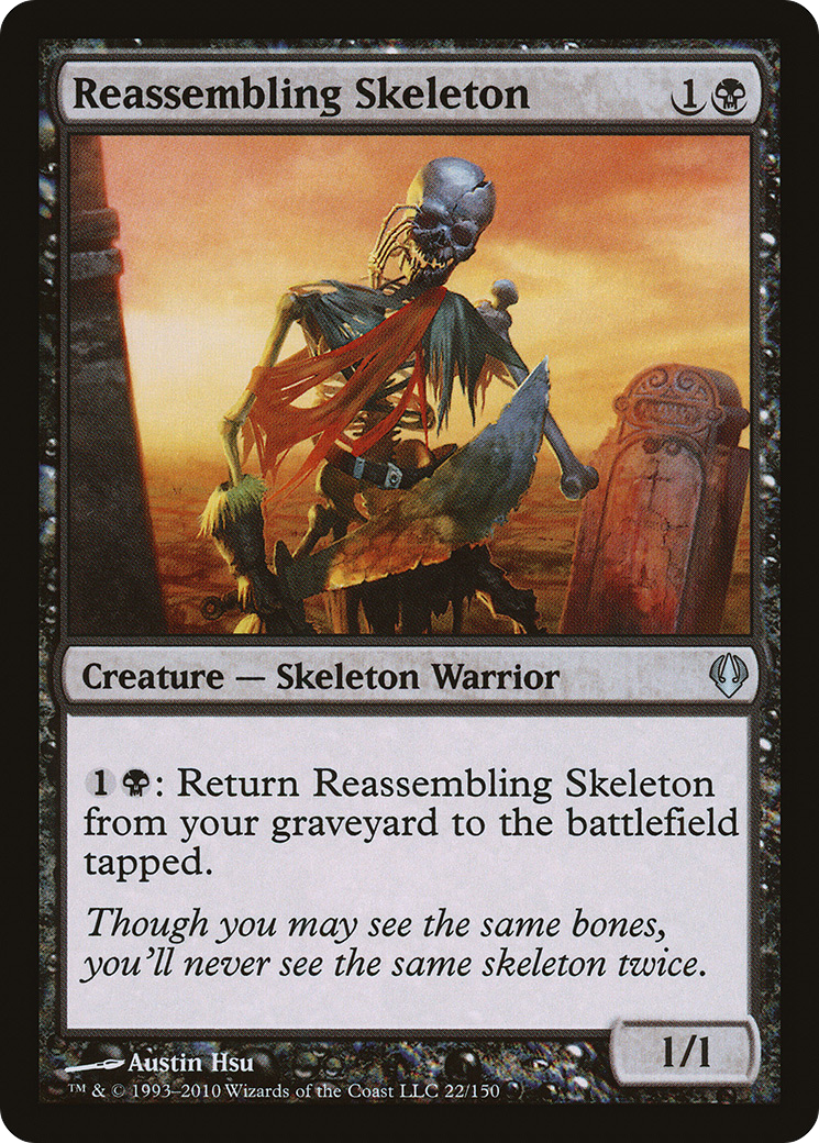 Reassembling Skeleton (ARC-022) [Misc] Archenemy MTG Single Wizards of the Coast