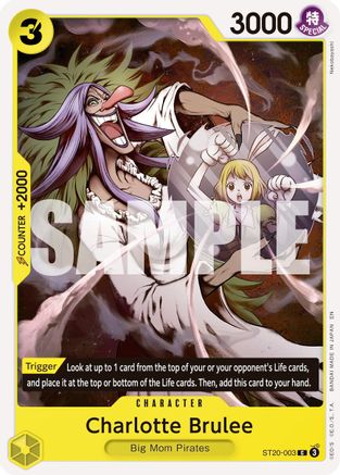 Charlotte Brulee (Reprint) (ST20-003) [Premium Booster -The Best- Vol. 2] One Piece Single Bandai