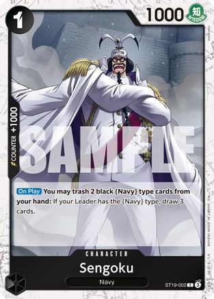 Sengoku - ST19-002 (Pirate Foil) (ST19-002) [Premium Booster -The Best- Vol. 2] Foil One Piece Single Bandai