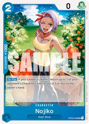Nojiko (Reprint) (OP03-048) [Premium Booster -The Best- Vol. 2] One Piece Single Bandai