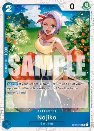 Nojiko (Pirate Foil) (OP03-048) [Premium Booster -The Best- Vol. 2] Foil One Piece Single Bandai