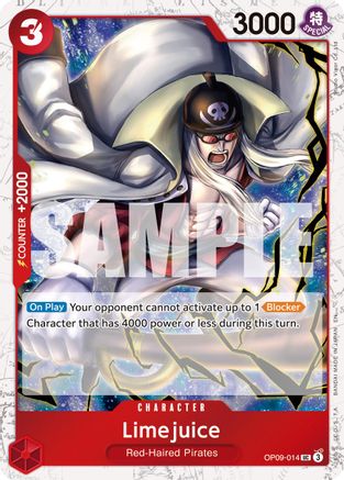 Limejuice (Pirate Foil) (OP09-014) [Premium Booster -The Best- Vol. 2] Foil One Piece Single Bandai