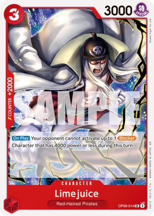 Limejuice (Reprint) (OP09-014) [Premium Booster -The Best- Vol. 2] One Piece Single Bandai
