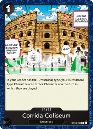 Corrida Coliseum (Reprint) (OP04-096) [Premium Booster -The Best- Vol. 2] One Piece Single Bandai