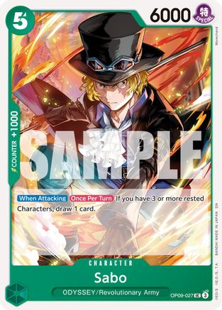Sabo - OP09-027 (Reprint) (OP09-027) [Premium Booster -The Best- Vol. 2] One Piece Single Bandai