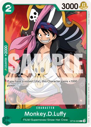 Monkey.D.Luffy - ST16-005 (Reprint) (ST16-005) [Premium Booster -The Best- Vol. 2] One Piece Single Bandai