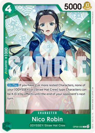 Nico Robin - OP09-033 (Reprint) (OP09-033) [Premium Booster -The Best- Vol. 2] One Piece Single Bandai