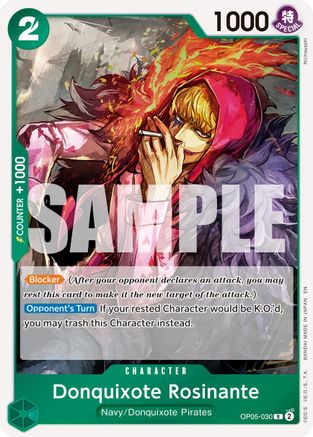 Donquixote Rosinante (Reprint) (OP05-030) [Premium Booster -The Best- Vol. 2] Foil One Piece Single Bandai