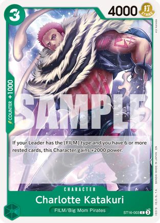 Charlotte Katakuri (Reprint) (ST16-003) [Premium Booster -The Best- Vol. 2] One Piece Single Bandai