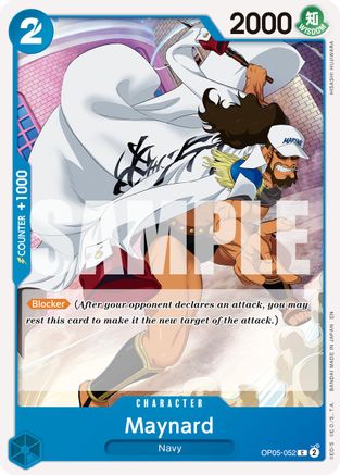 Maynard (Reprint) (OP05-052) [Premium Booster -The Best- Vol. 2] One Piece Single Bandai