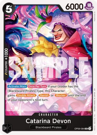 Catarina Devon (Reprint) (OP09-084) [Premium Booster -The Best- Vol. 2] One Piece Single Bandai